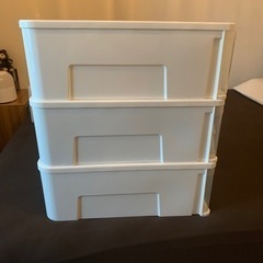 収納ケース3段の画像