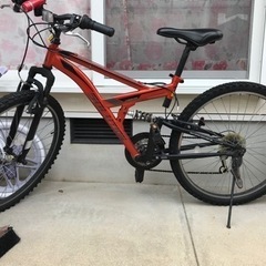 お話中自転車