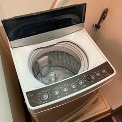 洗濯機 2018年製 5.5kg JW-C55A ハイアール 1～2人暮らしサイズ