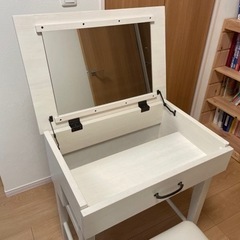 B-company ドレッサー　鏡は開閉式の画像