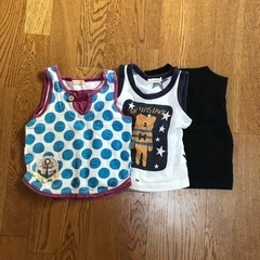 タンクトップ　3枚　サイズ90