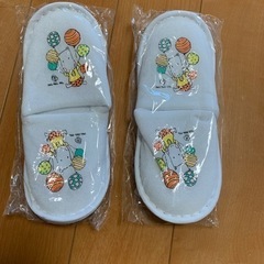 未使用　子ども　スリッパ　アメニティ