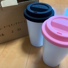 未使用　サーモタンブラー　セット　ポーセラーツ　白磁