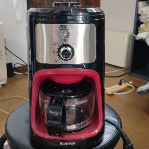アイリスオーヤマ製のコ―ヒ―メーカーです。