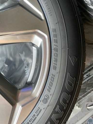 値下げしました！トヨタ純正　RAV4 ラブ4 新車外し　225/60R18