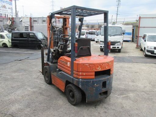 【現状渡し】トヨタ TOYOTA フォークリフト 1.5t ディーゼル車 DIESEL 始動走行OK