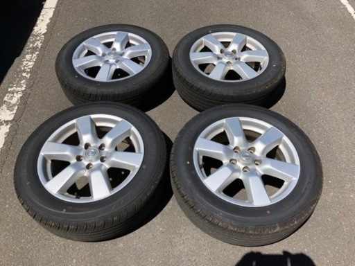 【タイヤほぼ新品】エクストレイルT31 日産純正タイヤホイールセット