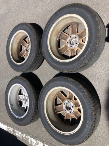 【タイヤほぼ新品】エクストレイルT31 日産純正タイヤホイールセット