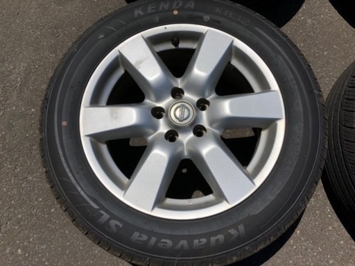 【タイヤほぼ新品】エクストレイルT31 日産純正タイヤホイールセット