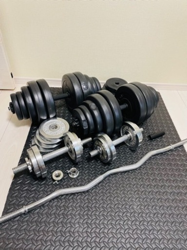 ダンベル30kg×2  Wバー  バラ売りOK