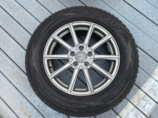 225/65/r17 スタッドレスタイヤ／ホイルセット　4本　ハリアー