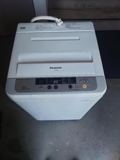 日曜日限定 Panasonic 洗濯機 5kg NA-F50B8 2015年製
