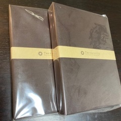 【2冊】フォトアルバム(ナカバヤシ、テラコッタシリーズ)