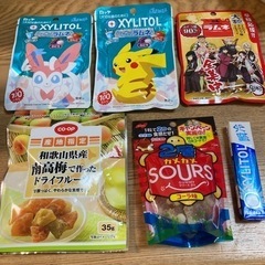 決まりました。お菓子セット