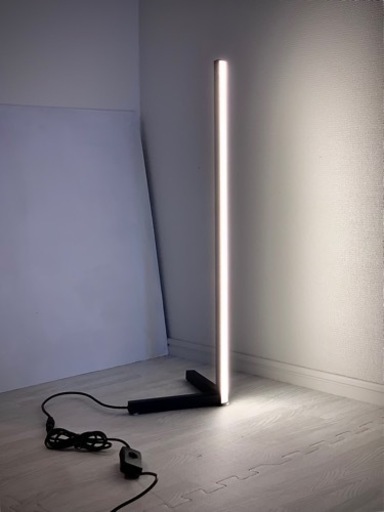 受け渡し予定者決定【新古品】LED コーナー用 フロアランプ スタンドライト