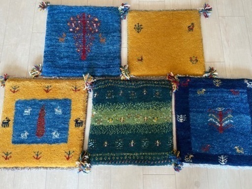 キリム(座布団)✖️5枚