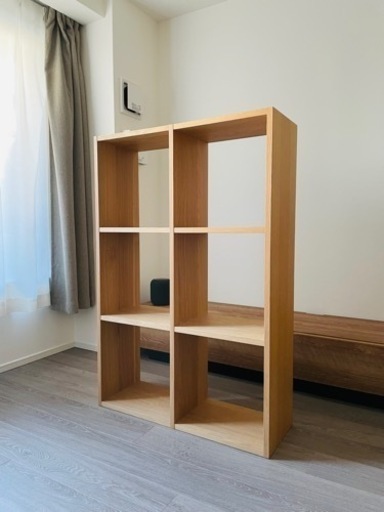 無印良品　スタッキングシェルフセット・３段×２列