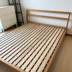 MUJI 無印良品　クイーン　ベッドフレーム