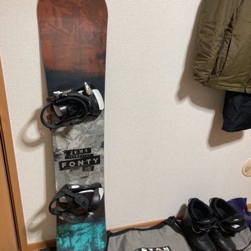 スノーボード一色