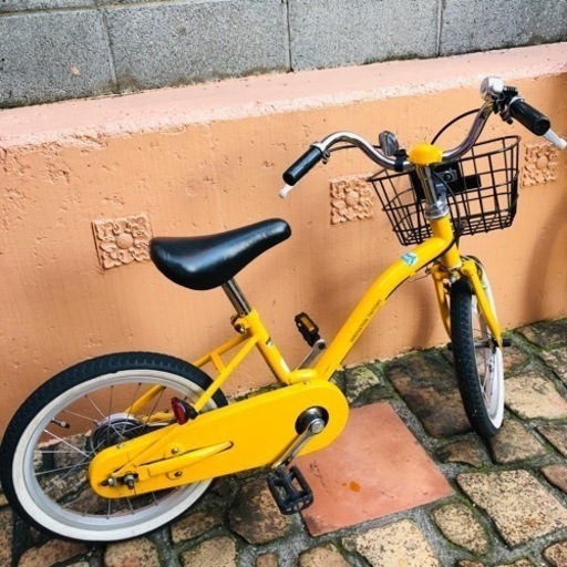 自転車  アサヒ　16インチ　補助輪付き　イノベーションファクトリー　オシャレ