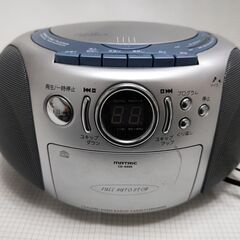 ＣＤラジオカセットレコーダー MATRIC CD-K606（ジャンク品）の画像