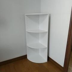 🎉ニトリ  カラーボックス3段  コーナー  白無地【１個】・高...