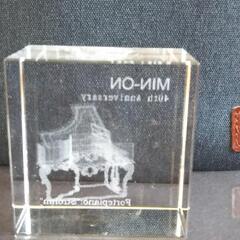 ピアノのペーパーウェイト　文鎮  置物 重しの画像