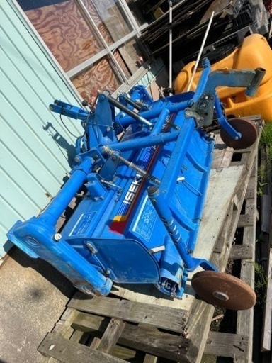 富山県　砺波市 イセキ ロータリー ANR150 YD 耕耘幅1400mm  トラクター パーツ 農業機械 中古