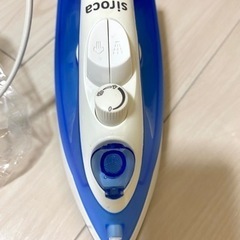 【無料】新品同様の美品☆siroca スチームアイロン☆の画像