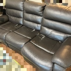 ３人掛け電動ソファー