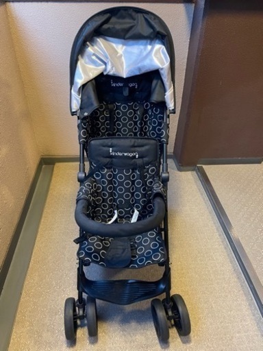 【20年９月購入】日本育児 キンダーワゴン デュオシティホップ2 DUO CITY HOP 2 【二人乗りベビーカー】kinderwagon