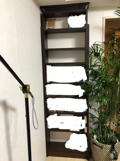 耐震突っ張り本棚 幅60 奥行26 定価36,300円→5000円