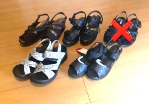 【取引決定しました】女性用 サンダル 4足セット