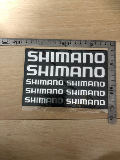 シマノ　非売品ステッカー