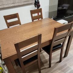 【商談中です】食卓テーブル  ダイニングテーブルセット 