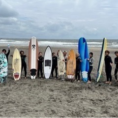 ワクワク、サーフィン部🏄🏻‍♀️🏄🏻‍♂️•*¨*•.¸¸🌊