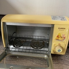 プーさんの可愛い
オーブントースター　の画像