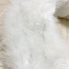【新品未使用】振袖用フェザーストール☆成人式☆着物☆の画像