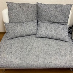 40%引き　ソファ 3人掛け セット 北欧 モダン　クッション付きの画像