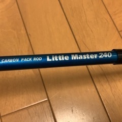 海釣り チョイ投げに！未使用 コンパクト カーボンロッド 240cm の画像