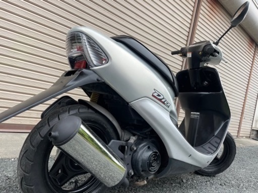 【販売済】☆配送可！ ガソリン高騰の今こそバイク！ 言わずと知れた名車！ 大人の雰囲気なオールシルバー！ ホンダ ライブディオ AF35 実働品☆