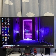AOC ゲーミングモニター　165Hz 湾曲画面