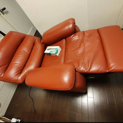 リクライニングソファー／シングルの画像