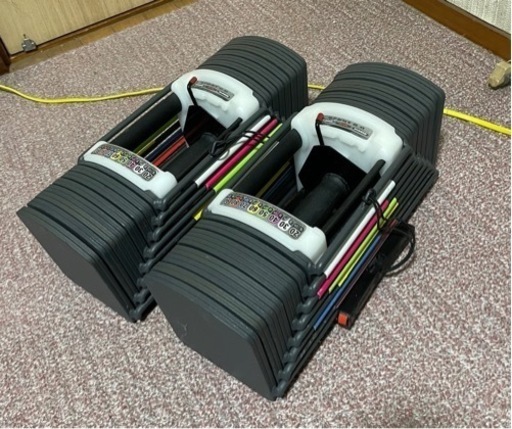 可変式ダンベル 40kg×2 トレーニングベンチ付
