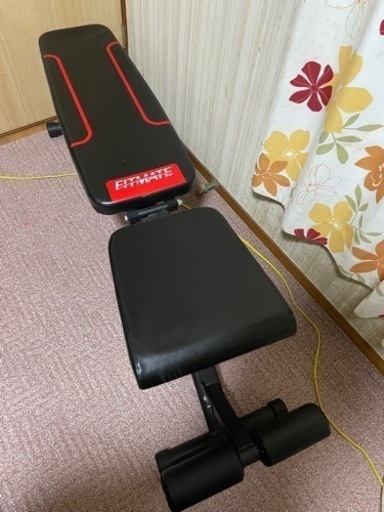 可変式ダンベル 40kg×2 トレーニングベンチ付