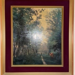額縁　絵　72✖️66cmの画像