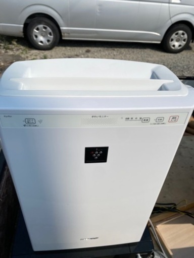 シャープ SHARP FU-F51-W [高濃度プラズマクラスター7000 空気清浄機(プラズマクラスター 14畳/空気清浄 24畳まで) ホワイト系]