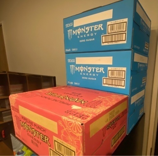 モンスター、なっちゃん、烏龍茶まとめ売り