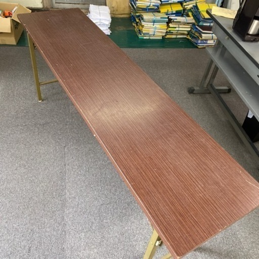 テーブル　デスク　会議用　180x45x高さ70cm