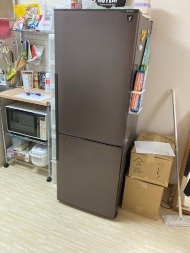 ☆☆最終値下げ☆☆ 2ドア冷蔵庫シャープ製SJ-PD27B-T